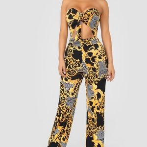 Wine and dine jumpsuit